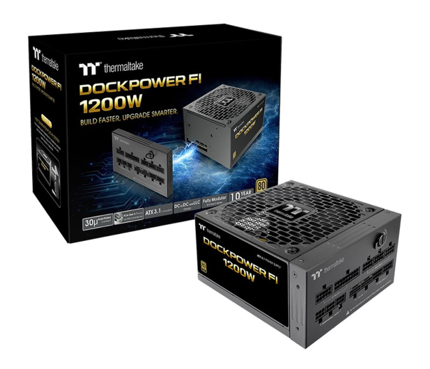 Thermaltake Dockpower FI 1200W 80 Plus Gold modular ATX3.1 Gen5 - 1608675 - zdjęcie